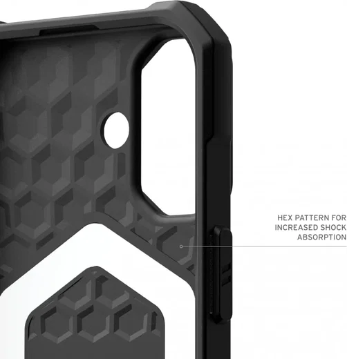 UAG Essential Armor Apple iPhone 16 Hoesje MagSafe Back Cover Zwart afbeelding 5