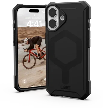UAG Essential Armor Apple iPhone 16 Hoesje MagSafe Back Cover Zwart