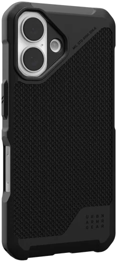 UAG Metropolis LT Apple iPhone 16 Hoesje MagSafe Back Cover Kevlar Zwart afbeelding 14
