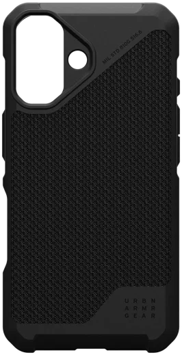 UAG Metropolis LT Apple iPhone 16 Hoesje MagSafe Back Cover Kevlar Zwart afbeelding 8
