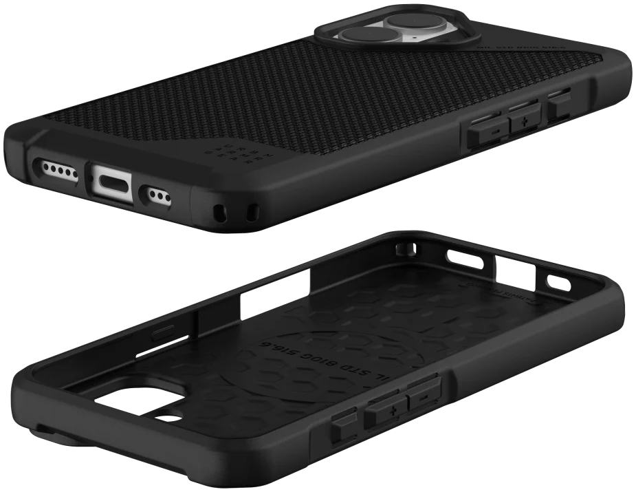 UAG Metropolis LT Apple iPhone 16 Hoesje MagSafe Back Cover Kevlar Zwart afbeelding 12