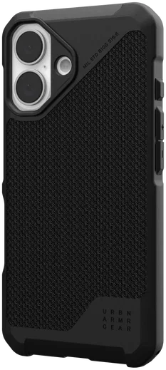 UAG Metropolis LT Apple iPhone 16 Hoesje MagSafe Back Cover Kevlar Zwart afbeelding 13