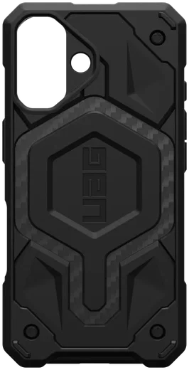 UAG Monarch Pro Apple iPhone 16 Hoesje MagSafe Back Cover Carbon Fiber afbeelding 15