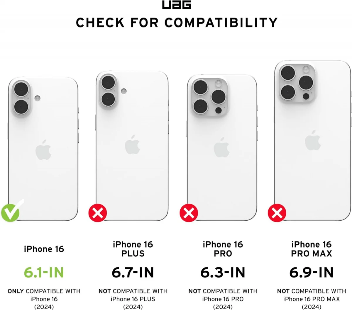 UAG Monarch Pro Apple iPhone 16 Hoesje MagSafe Back Cover Carbon Fiber afbeelding 9