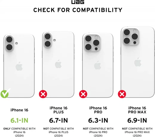 UAG Monarch Pro Apple iPhone 16 Hoesje MagSafe Back Cover Carbon Fiber afbeelding 9