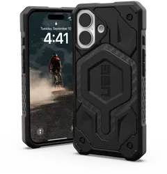 UAG Monarch Pro Apple iPhone 16 Hoesje MagSafe Back Cover Carbon Fiber afbeelding