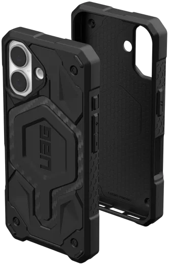 UAG Monarch Pro Apple iPhone 16 Hoesje MagSafe Back Cover Carbon Fiber afbeelding 13