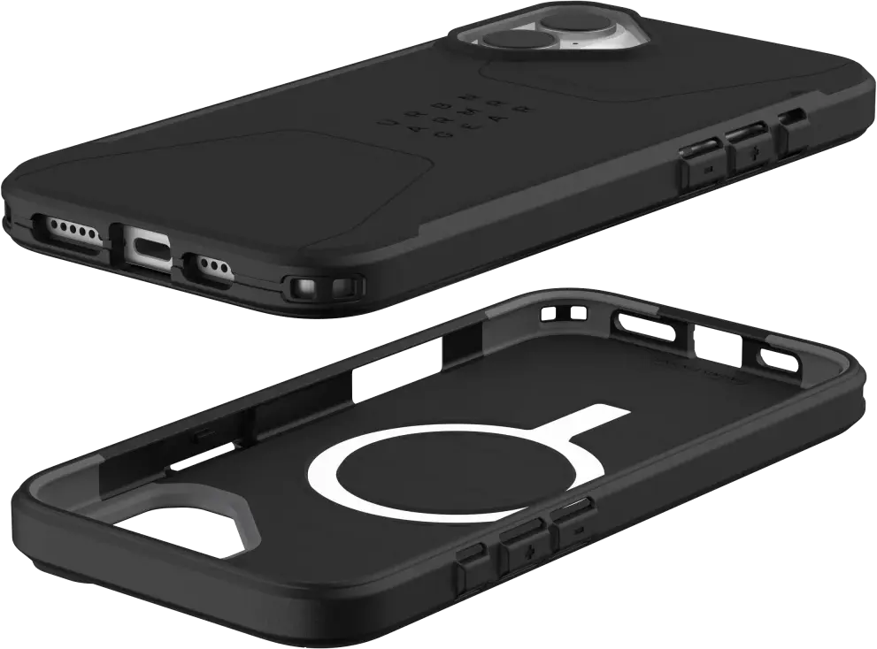 UAG Civilian Apple iPhone 16 Plus Hoesje MagSafe Back Cover Zwart afbeelding 10