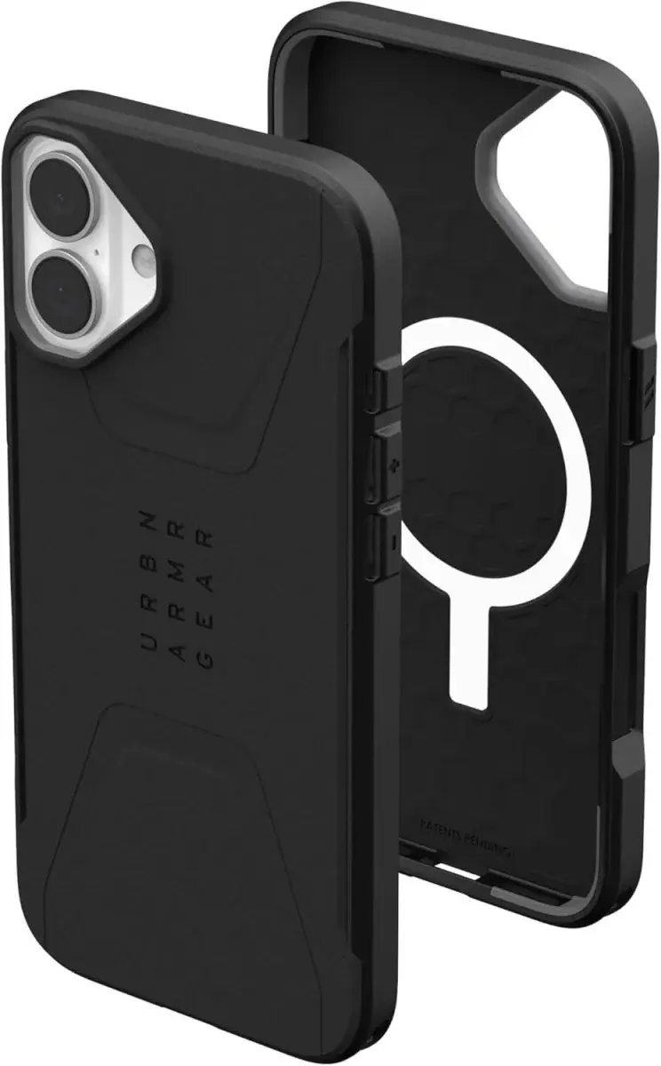 UAG Civilian Apple iPhone 16 Plus Hoesje MagSafe Back Cover Zwart afbeelding 11