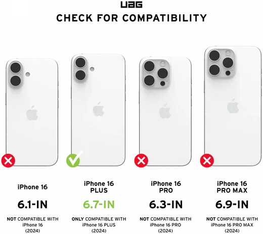 UAG Essential Armor Apple iPhone 16 Plus Hoesje MagSafe Back Cover Zwart afbeelding 7