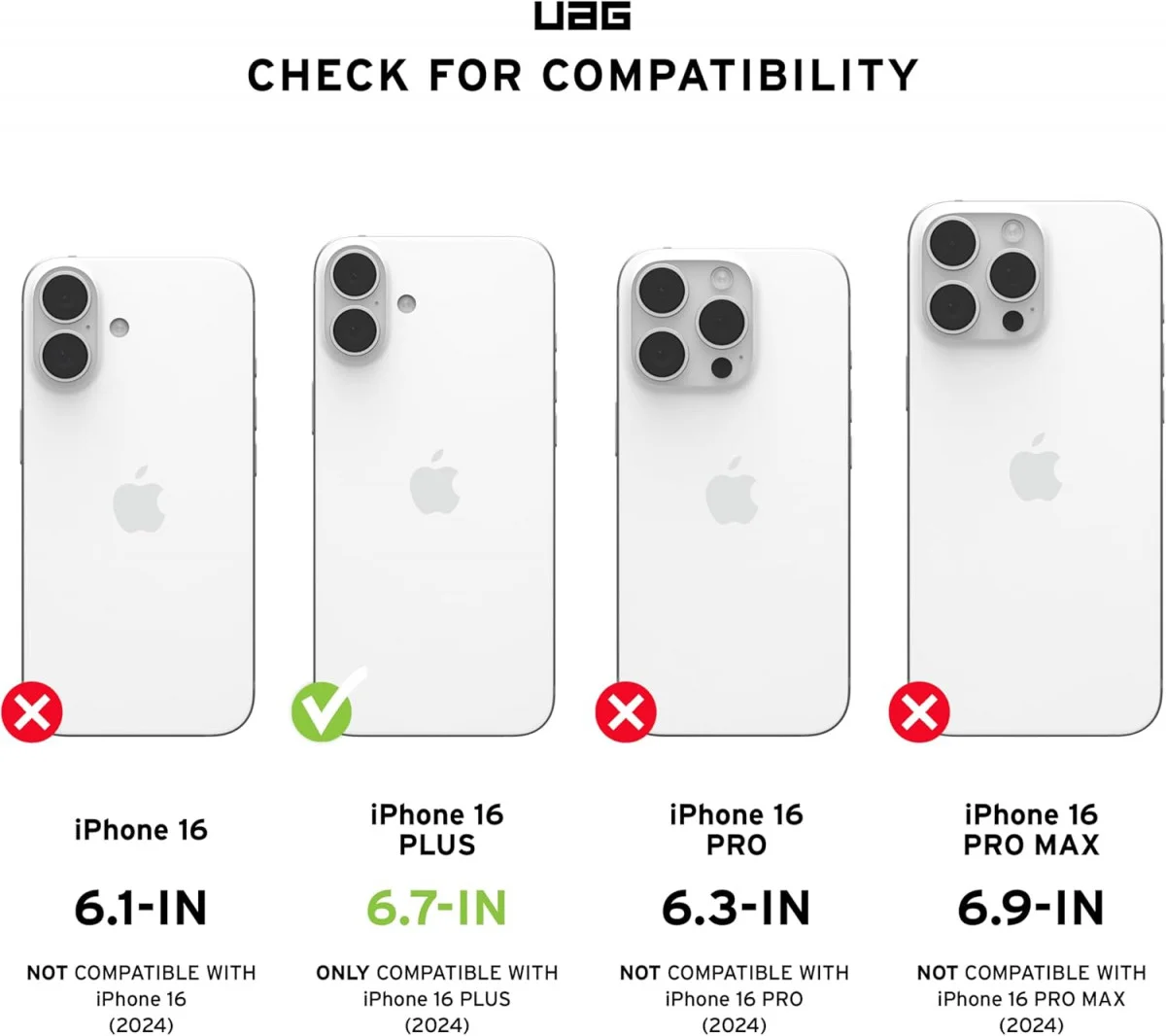 UAG Metropolis LT Apple iPhone 16 Plus Hoesje MagSafe Back Cover Kevlar Zwart afbeelding 7