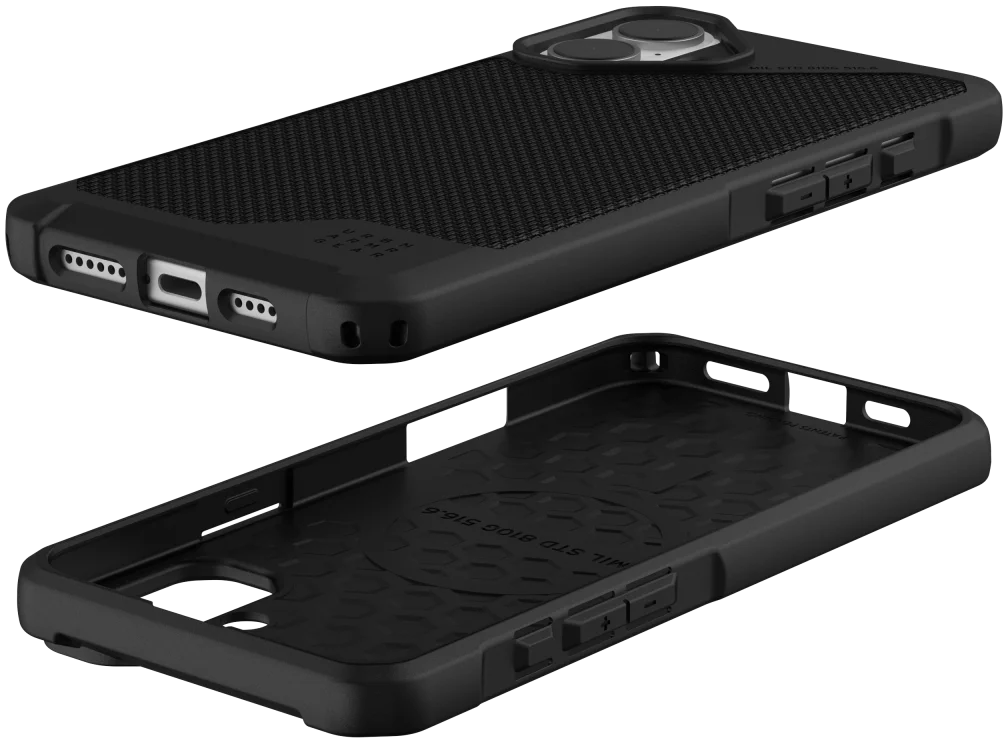 UAG Metropolis LT Apple iPhone 16 Plus Hoesje MagSafe Back Cover Kevlar Zwart afbeelding 9