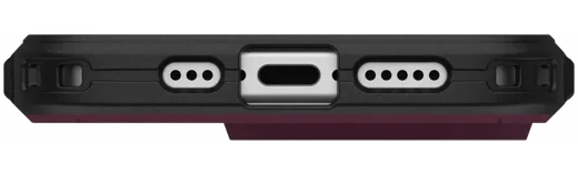 UAG Civilian Apple iPhone 16 Pro Hoesje MagSafe Back Cover Bordeaux afbeelding 11