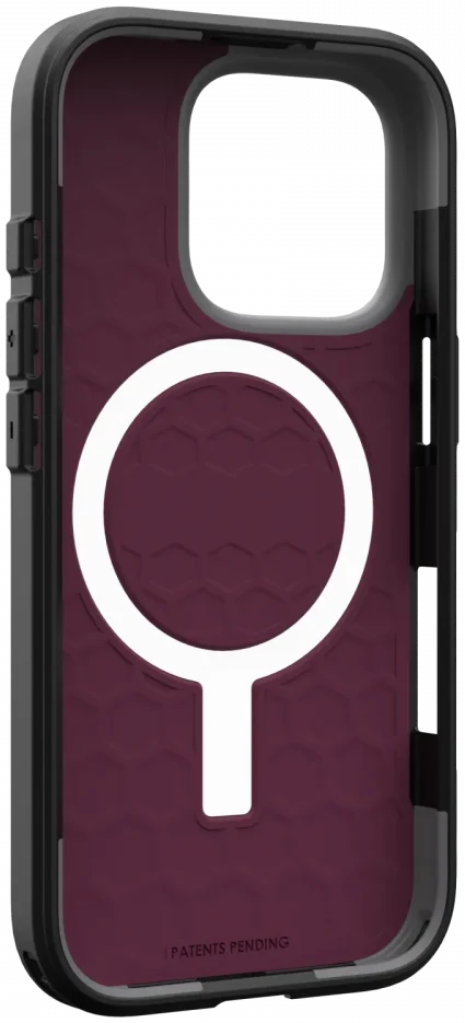 UAG Civilian Apple iPhone 16 Pro Hoesje MagSafe Back Cover Bordeaux afbeelding 12