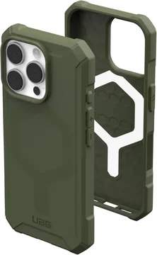 UAG Essential Armor Apple iPhone 16 Pro Hoesje MagSafe Back Cover Olive