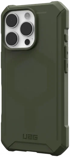UAG Essential Armor Apple iPhone 16 Pro Hoesje MagSafe Back Cover Olive afbeelding 2