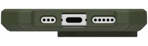 UAG Essential Armor Apple iPhone 16 Pro Hoesje MagSafe Back Cover Olive afbeelding 12