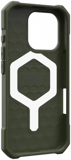 UAG Essential Armor Apple iPhone 16 Pro Hoesje MagSafe Back Cover Olive afbeelding 13