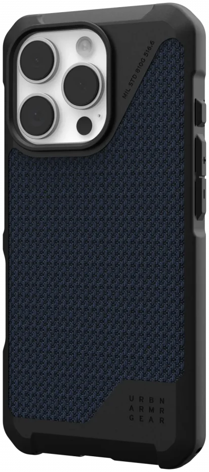 UAG Metropolis LT Apple iPhone 16 Pro Hoesje MagSafe Back Cover Kevlar Zwart afbeelding 2