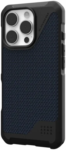 UAG Metropolis LT Apple iPhone 16 Pro Hoesje MagSafe Back Cover Kevlar Zwart afbeelding 2