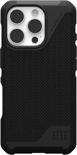 UAG Metropolis LT Apple iPhone 16 Pro Hoesje MagSafe Back Cover Kevlar Zwart afbeelding 10