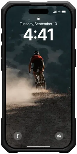 UAG Monarch Pro Apple iPhone 16 Pro Hoesje MagSafe Back Cover Kevlar Zwart afbeelding 4