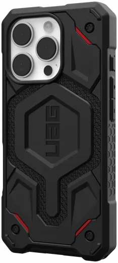 UAG Monarch Pro Apple iPhone 16 Pro Hoesje MagSafe Back Cover Kevlar Zwart afbeelding 2