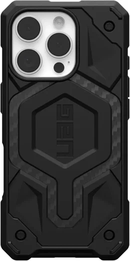 UAG Monarch Pro Apple iPhone 16 Pro Hoesje MagSafe Back Cover Carbon Fiber afbeelding 10