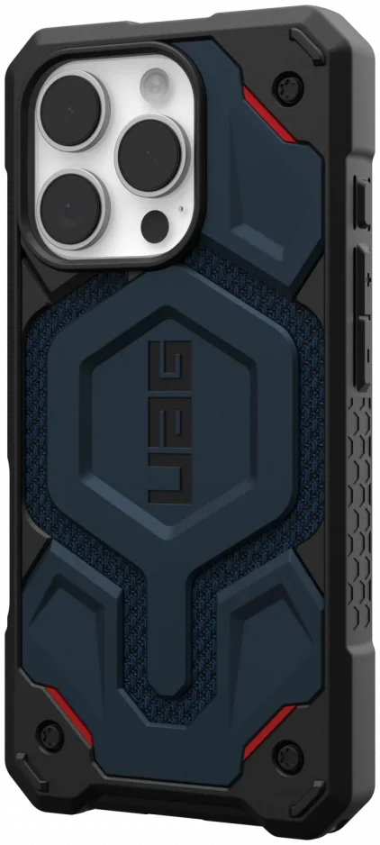UAG Monarch Pro Apple iPhone 16 Pro Hoesje MagSafe Back Cover Kevlar Mallard afbeelding 2