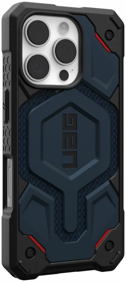 UAG Monarch Pro Apple iPhone 16 Pro Hoesje MagSafe Back Cover Kevlar Mallard afbeelding 11