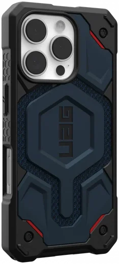 UAG Monarch Pro Apple iPhone 16 Pro Hoesje MagSafe Back Cover Kevlar Mallard afbeelding 11
