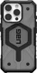 Urban Armor Gear Pathfinder Clear Apple iPhone 16 Pro Hoesje Back Cover Ash afbeelding 2
