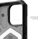 Urban Armor Gear Pathfinder Clear Apple iPhone 16 Pro Hoesje Back Cover Ash afbeelding 7