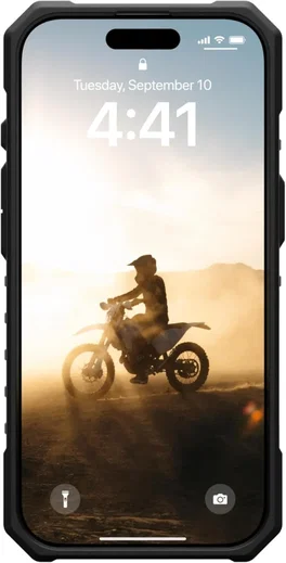 Urban Armor Gear Pathfinder Clear Apple iPhone 16 Pro Hoesje Back Cover Ash afbeelding 8