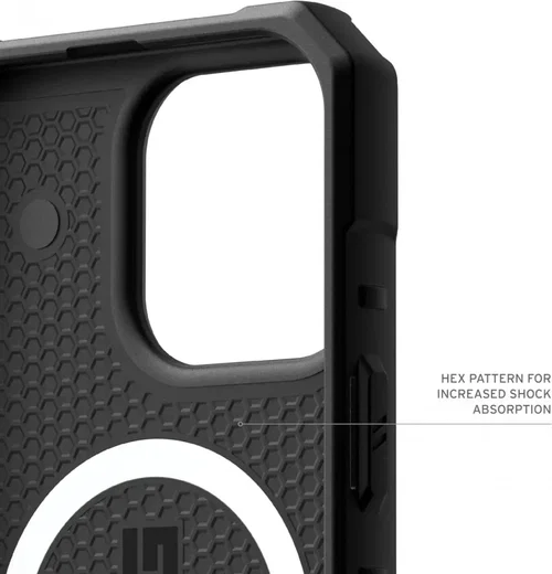 UAG Pathfinder Apple iPhone 16 Pro Hoesje MagSafe Back Cover Zwart afbeelding 8