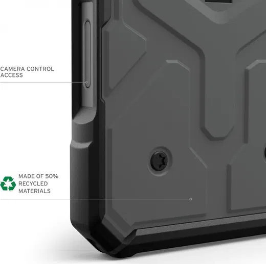 UAG Pathfinder Apple iPhone 16 Pro Hoesje MagSafe Back Cover Grijs afbeelding 6