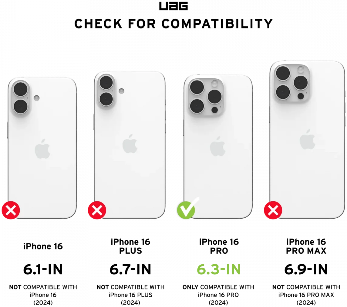 UAG Pathfinder Apple iPhone 16 Pro Hoesje MagSafe Back Cover Grijs afbeelding 7