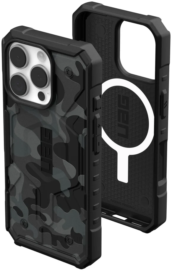 Urban Armor Gear Pathfinder SE Apple iPhone 16 Pro Hoesje MagSafe Backcover Camo afbeelding 4