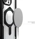 UAG Plasma XTE Apple iPhone 16 Pro Hoesje MagSafe Stand Back Cover Zwart Ice afbeelding 6