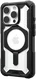 UAG Plasma XTE Apple iPhone 16 Pro Hoesje MagSafe Stand Back Cover Zwart Ice afbeelding 11