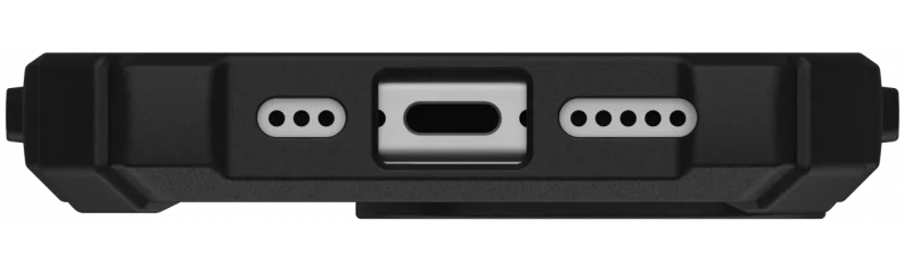 UAG Plasma XTE Apple iPhone 16 Pro Hoesje MagSafe Stand Back Cover Zwart Ice afbeelding 13