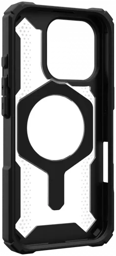 UAG Plasma XTE Apple iPhone 16 Pro Hoesje MagSafe Stand Back Cover Zwart Ice afbeelding 14
