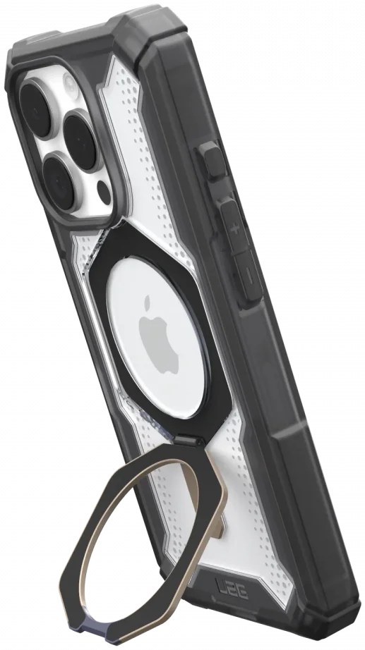 UAG Plasma XTE Apple iPhone 16 Pro Hoesje MagSafe Stand Back Cover Ash Titanium afbeelding 8