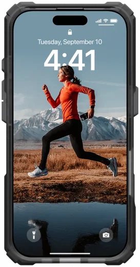 UAG Plasma XTE Apple iPhone 16 Pro Hoesje MagSafe Stand Back Cover Ash Titanium afbeelding 4