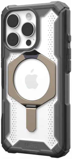 UAG Plasma XTE Apple iPhone 16 Pro Hoesje MagSafe Stand Back Cover Ash Titanium afbeelding 10
