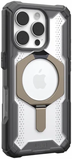 UAG Plasma XTE Apple iPhone 16 Pro Hoesje MagSafe Stand Back Cover Ash Titanium afbeelding 11