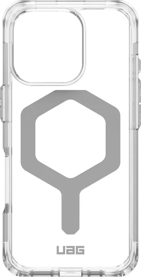 UAG Plyo Apple iPhone 16 Pro Hoesje MagSafe Back Cover Ice Zilver afbeelding 9