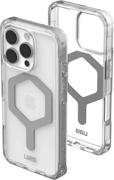 UAG Plyo Apple iPhone 16 Pro Hoesje MagSafe Back Cover Ice Zilver