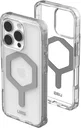 UAG Plyo Apple iPhone 16 Pro Hoesje MagSafe Back Cover Ice Zilver