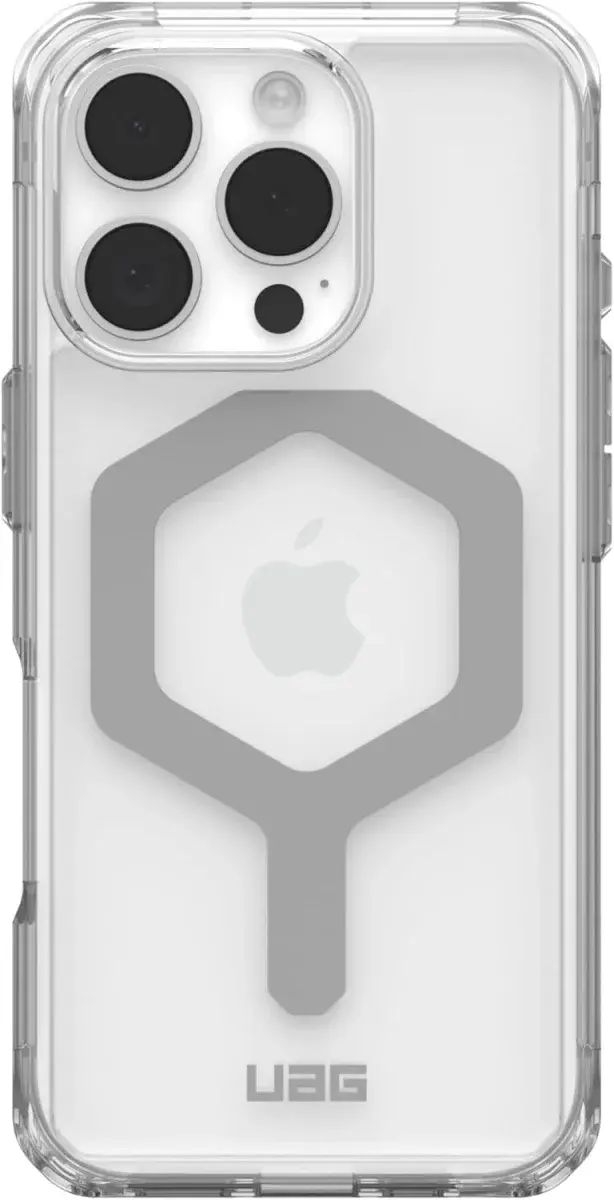 UAG Plyo Apple iPhone 16 Pro Hoesje MagSafe Back Cover Ice Zilver afbeelding 2